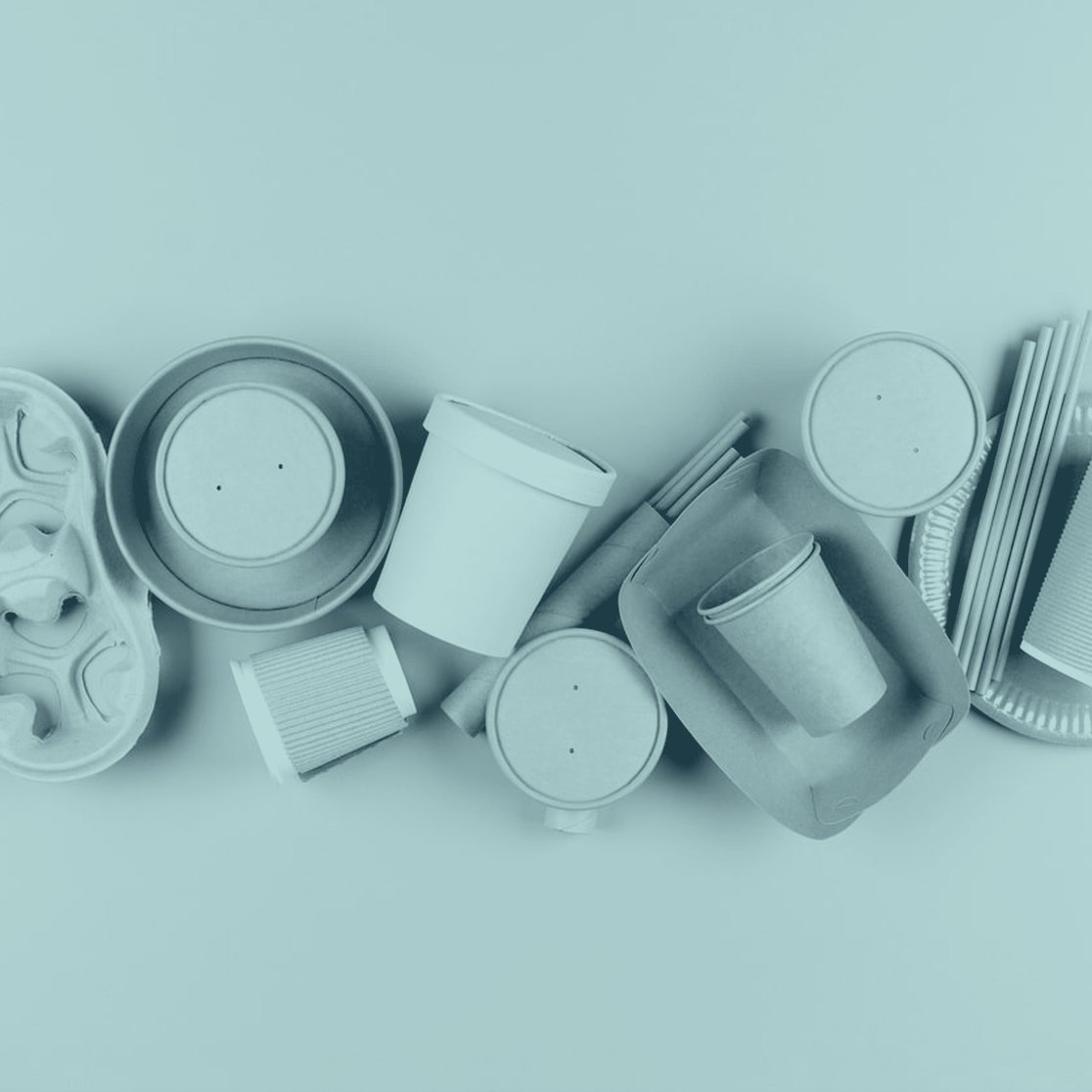 Paper and fibre food packaging: cups, bowls, trays and lids