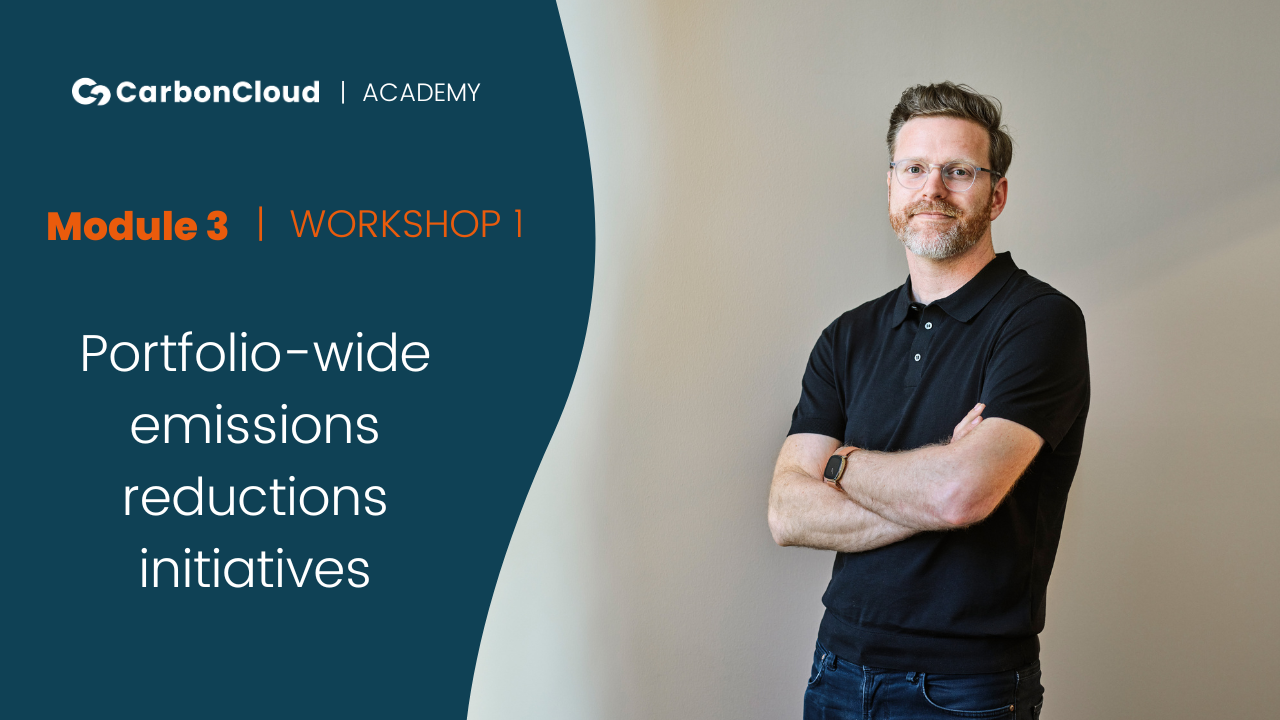 CarbonCloud Academy workshops with Fredrik Påhlman