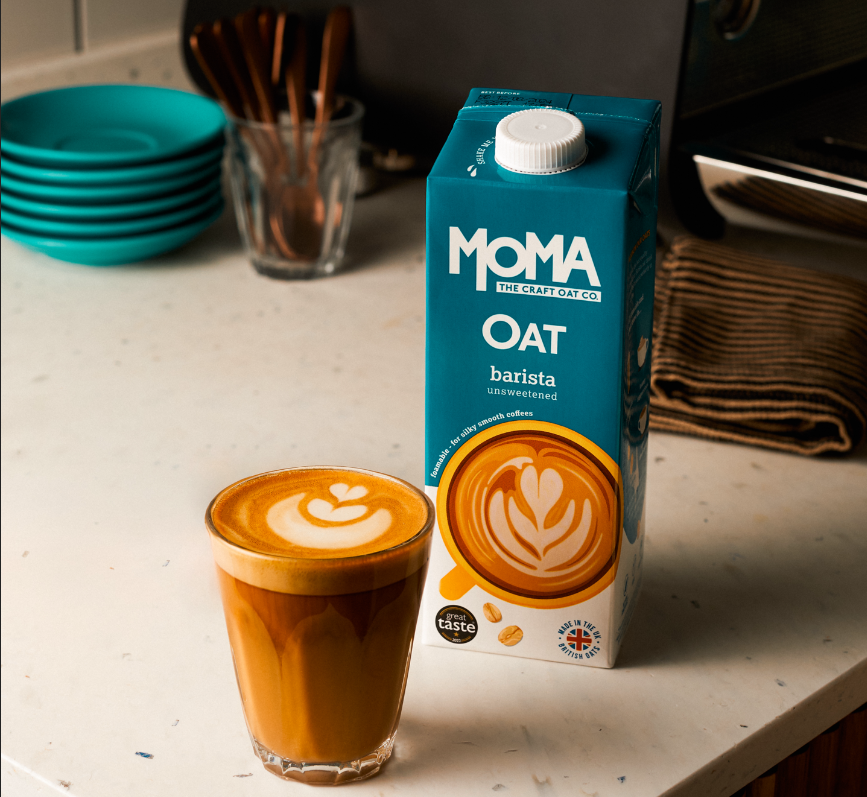 Oat drink company MOMA foods partners with CarbonCloud